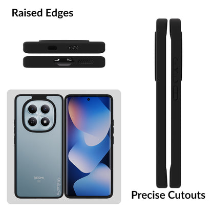 EdgeTone (TPU+PC)-Black Transparent
