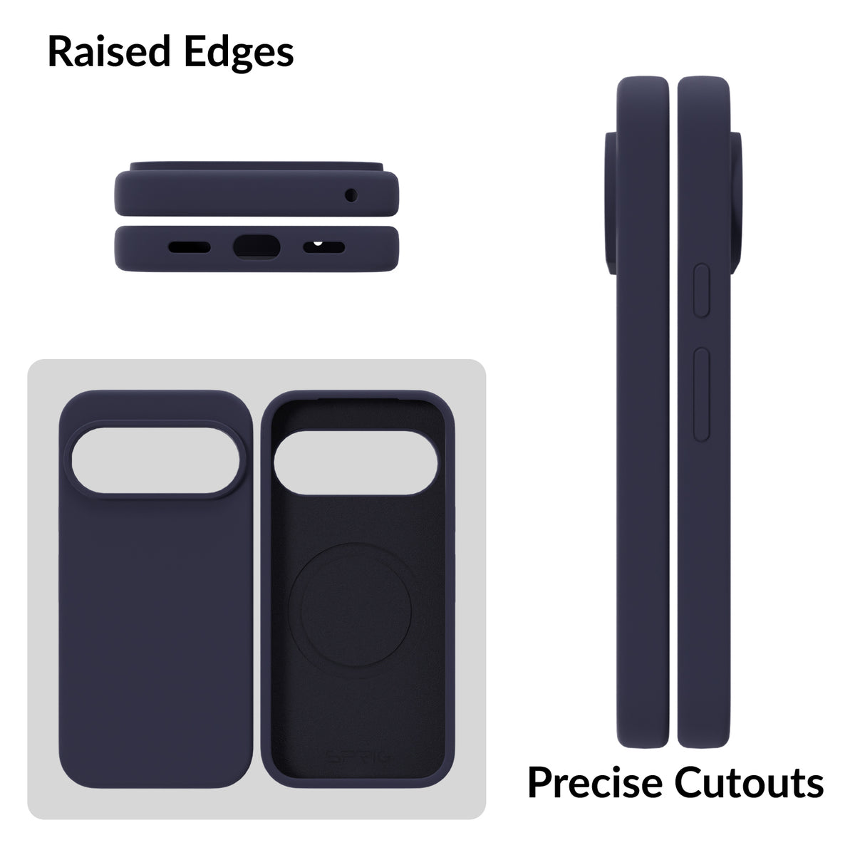 SilkMag (Liquid Silicone Magsafe)-Midnight Blue