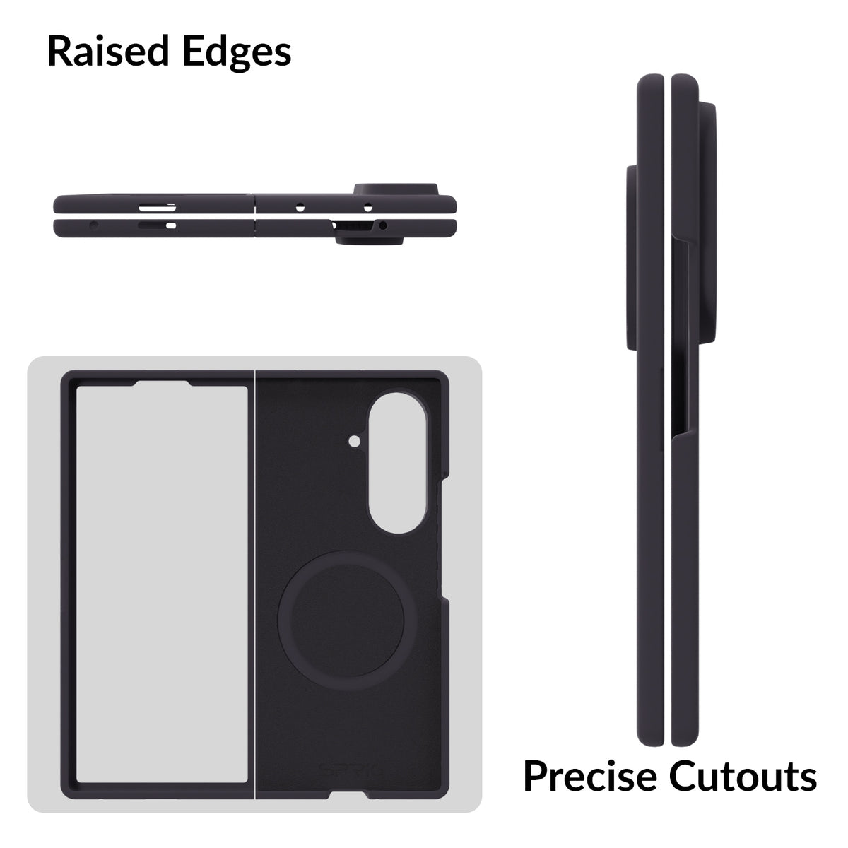 SilkMag (Liquid Silicone Magsafe)-Charcoal Grey