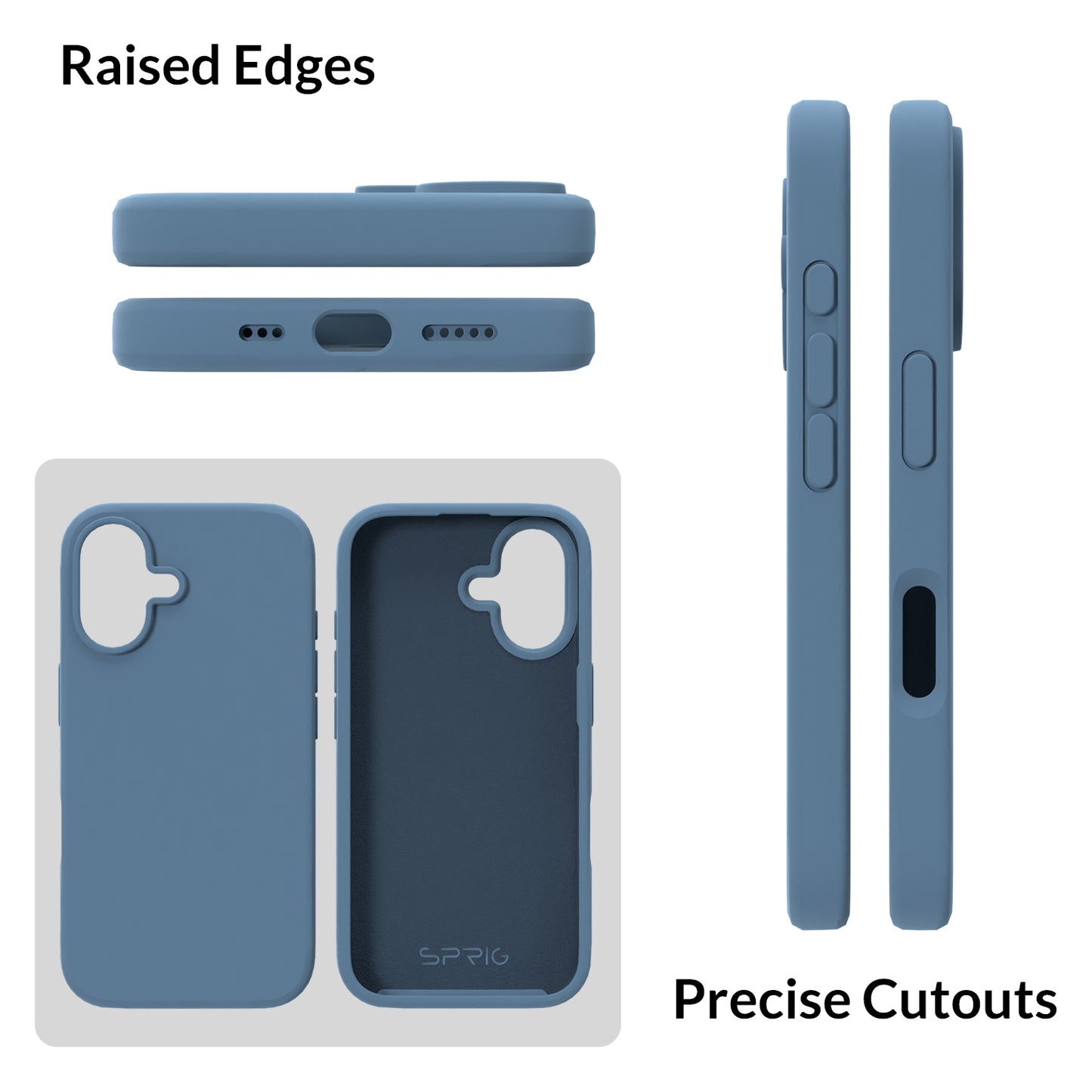 Liquid Silicone-Denim Blue