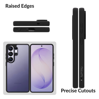 EdgeTone (TPU Matte)-Black Transparent