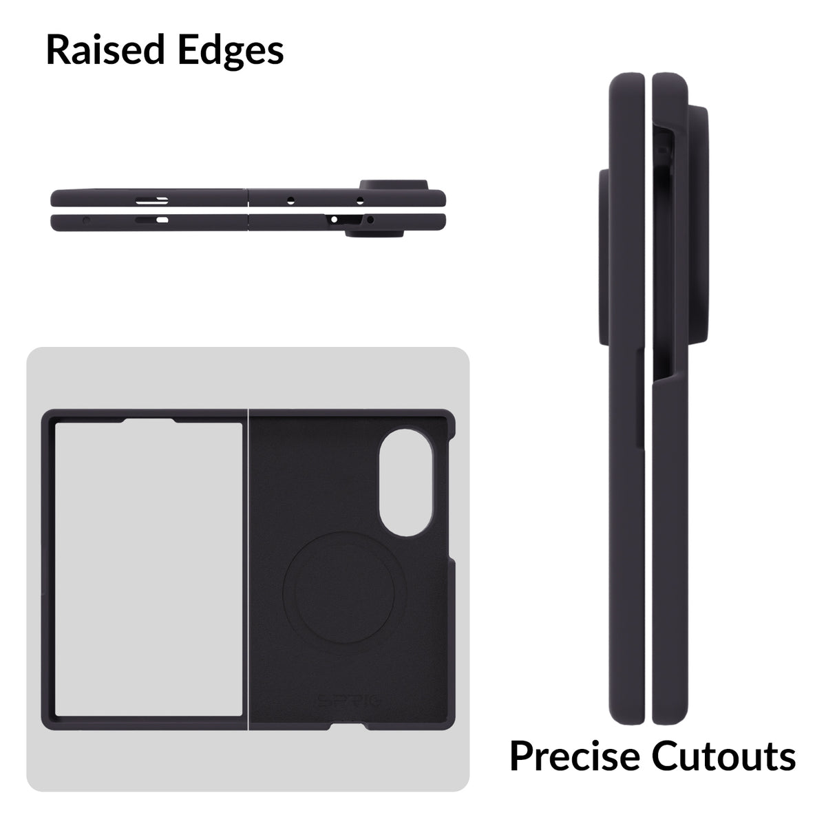 SilkMag (Liquid Silicone Magsafe)-Charcoal Grey