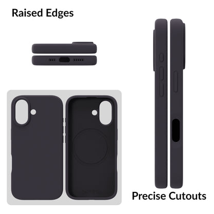 SilkMag (Liquid Silicone Magsafe)-Charcoal Grey