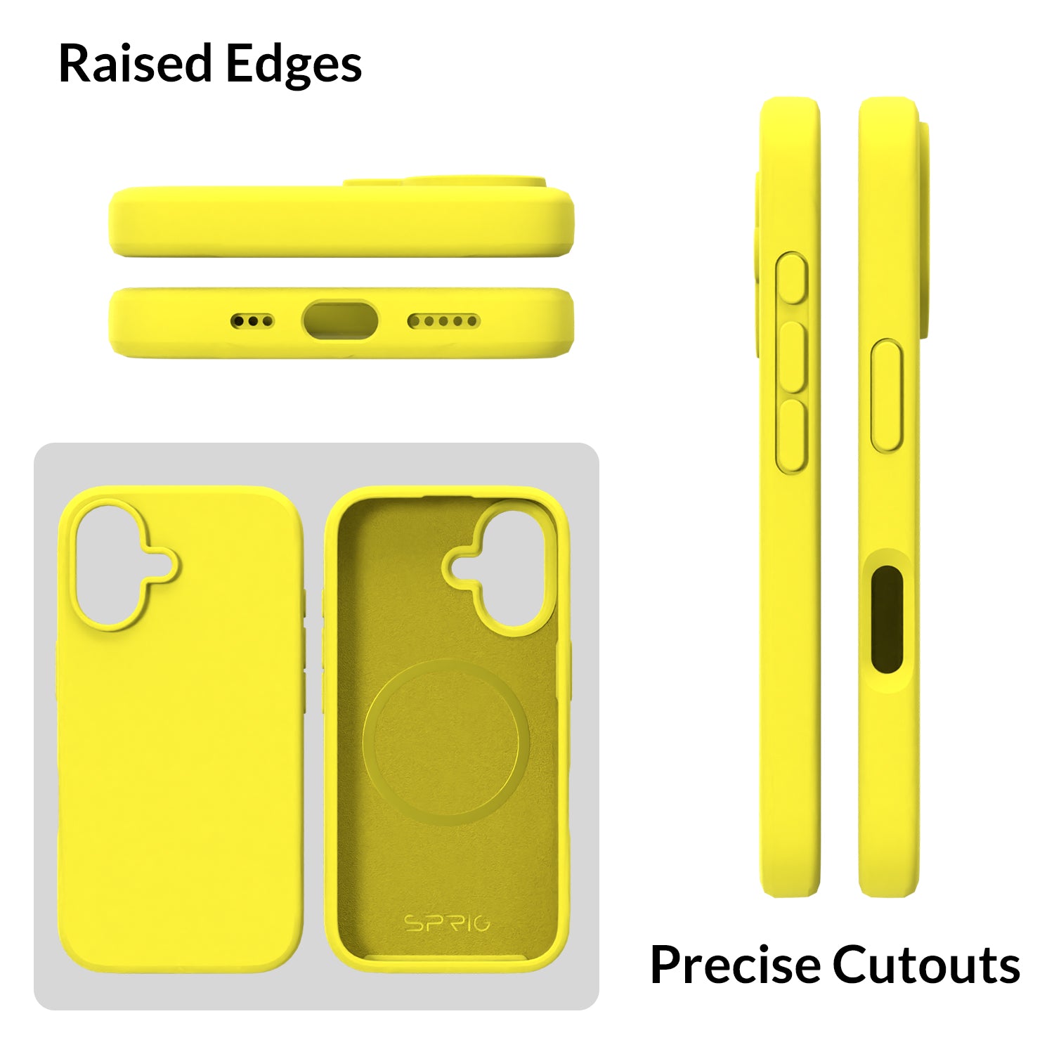 Liquid Silicone Magsafe-Shining Yellow