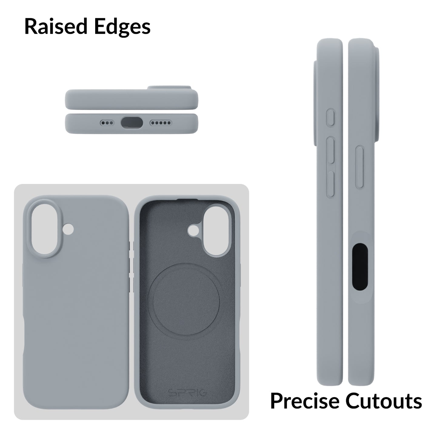 SilkMag (Liquid Silicone Magsafe)-Pastel Blue