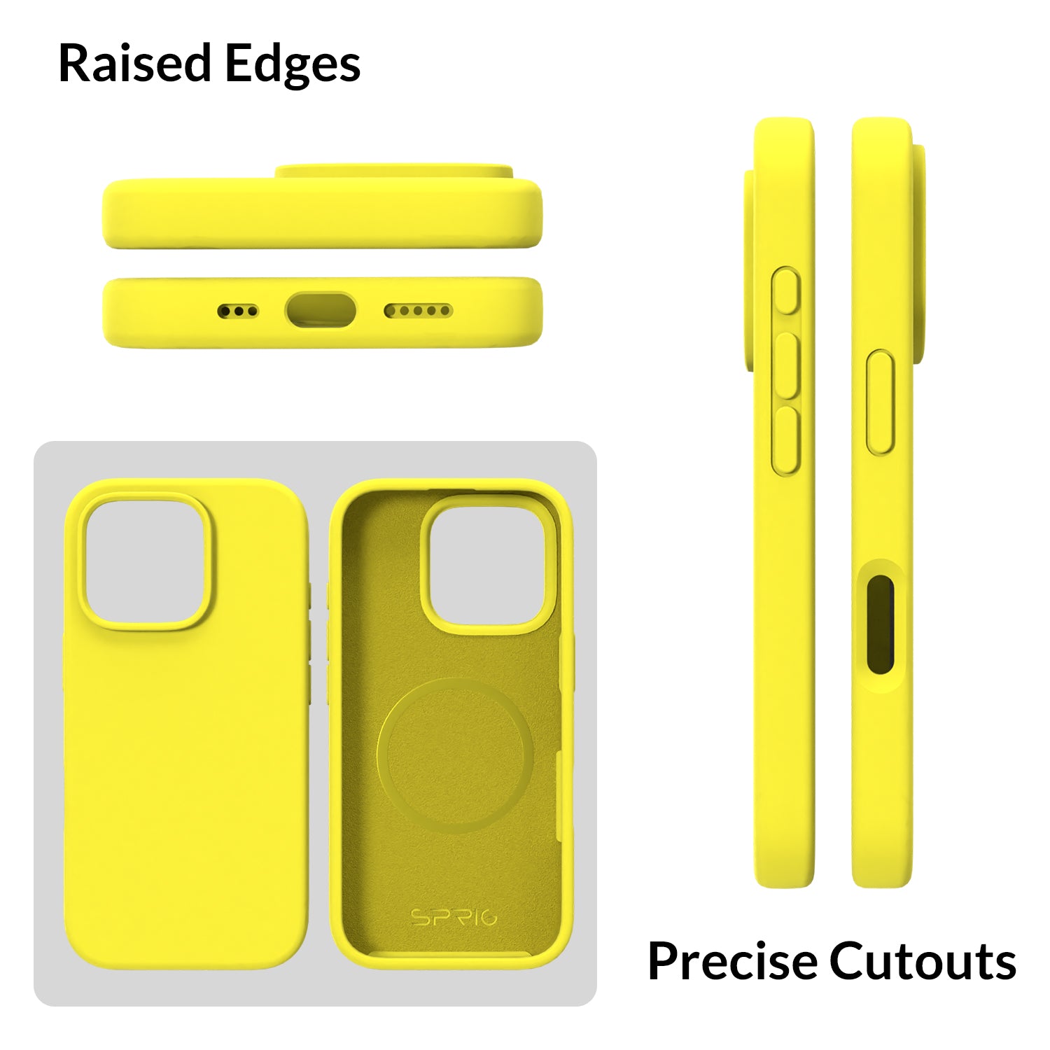 Liquid Silicone Magsafe-Shining Yellow