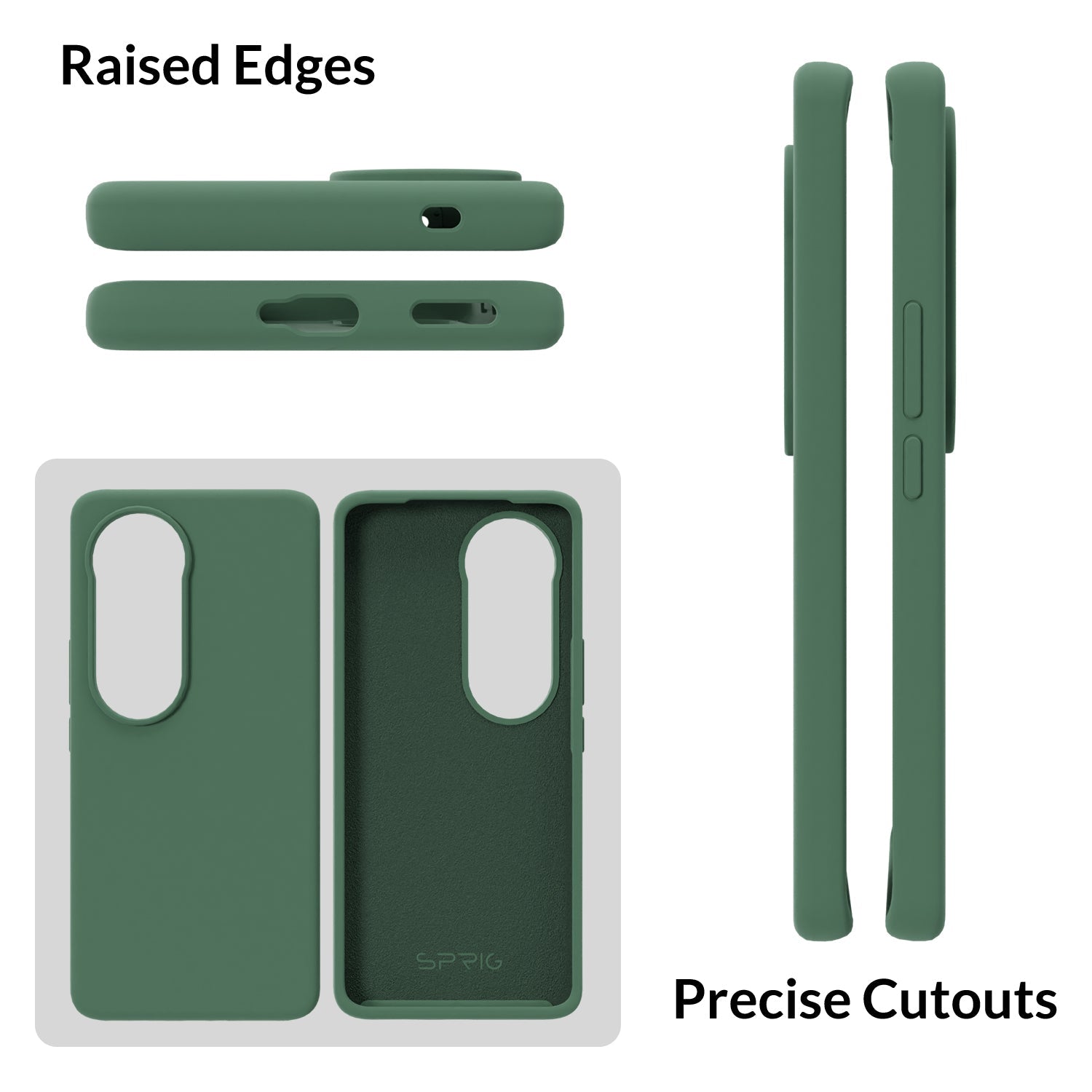 Liquid Silicone-Forest Green