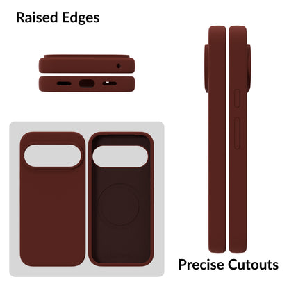 SilkMag (Liquid Silicone Magsafe)-Dark Brown