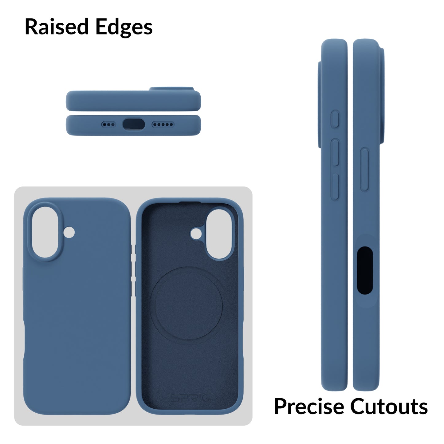 SilkMag (Liquid Silicone Magsafe)-Sea Blue