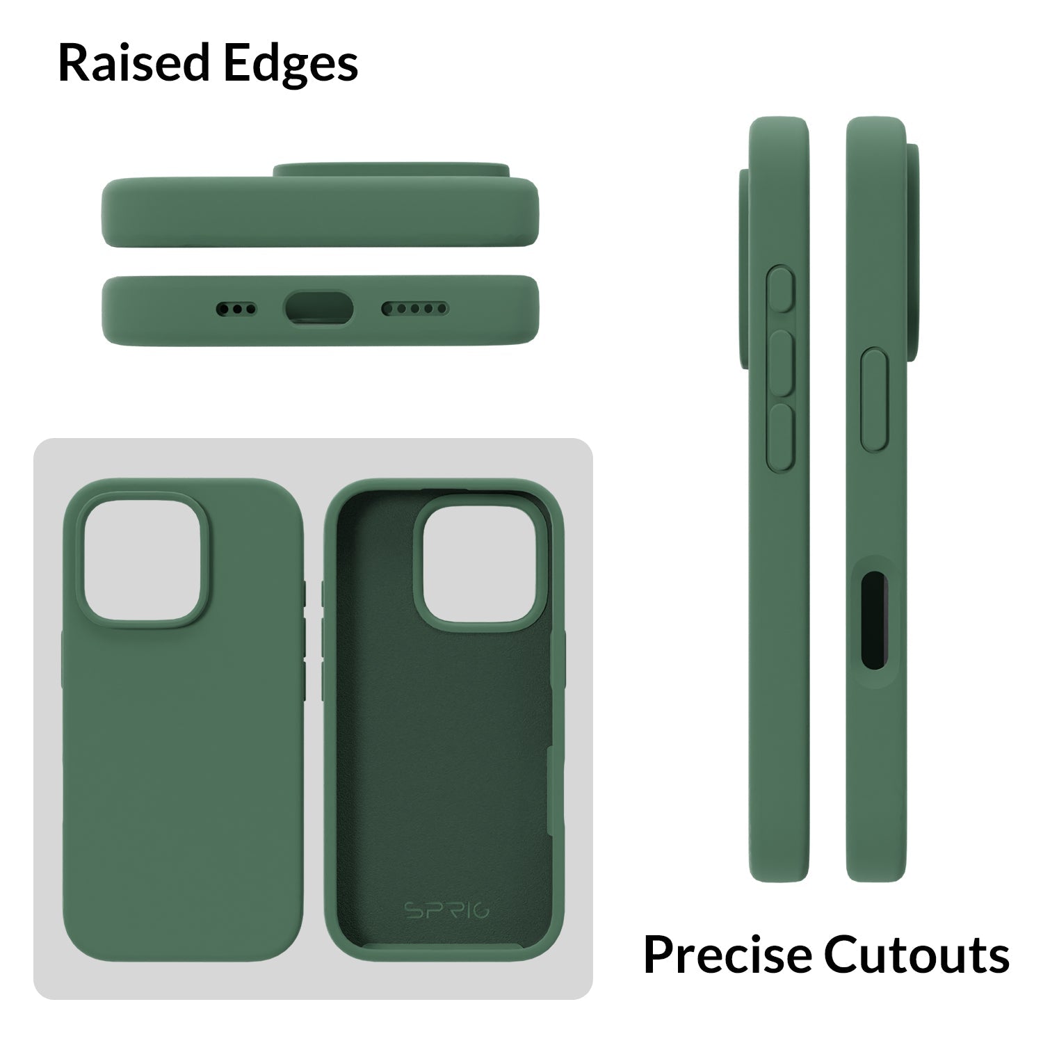 Liquid Silicone-Forest Green