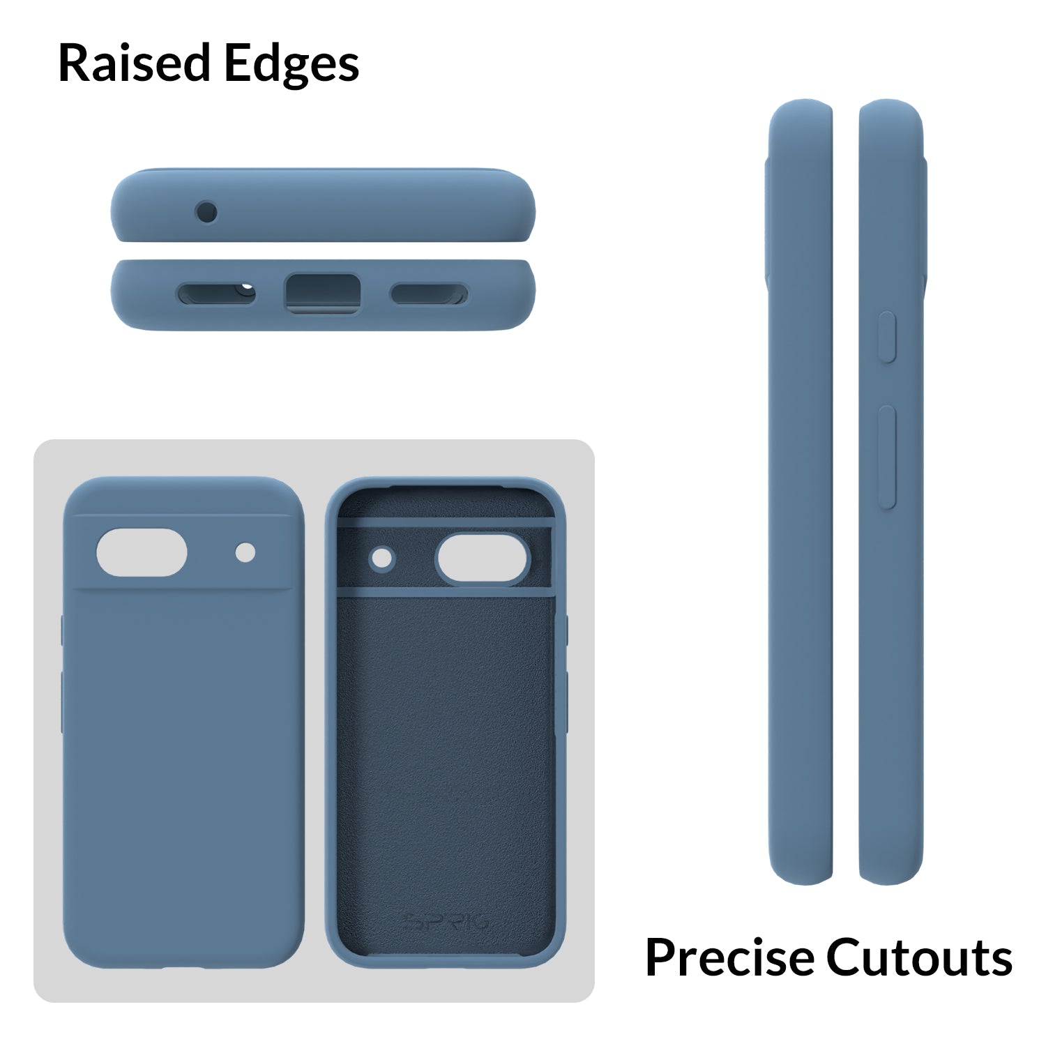 Liquid Silicone-Denim Blue