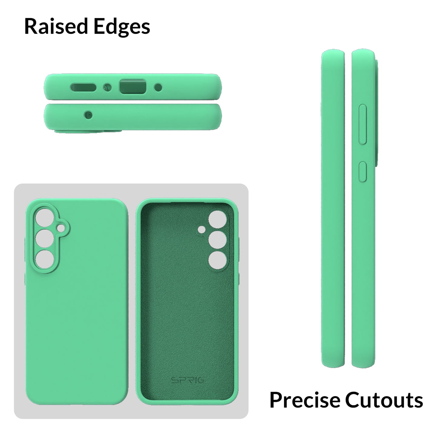 Liquid Silicone-Pastel Green