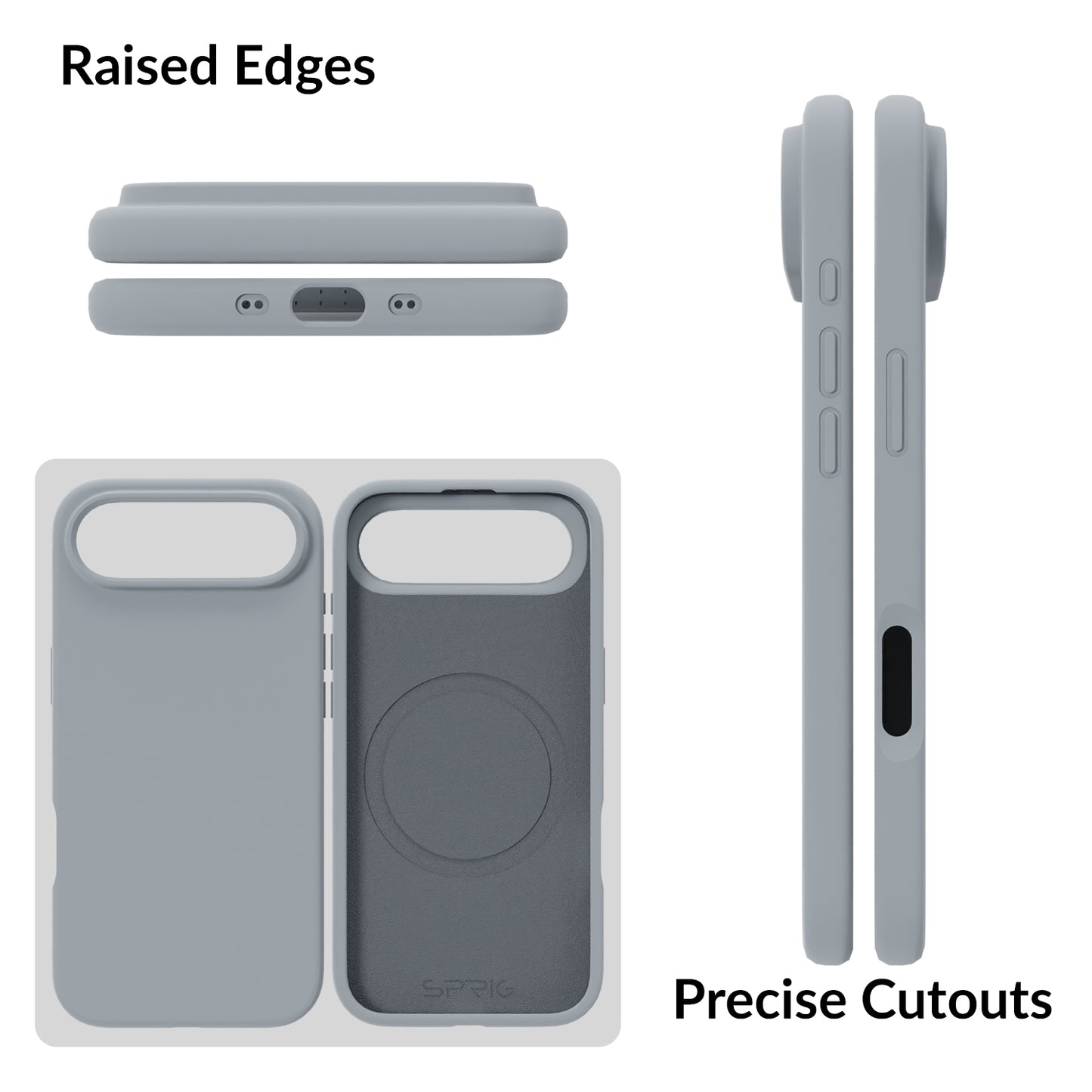 SilkMag (Liquid Silicone Magsafe)-Pastel Blue