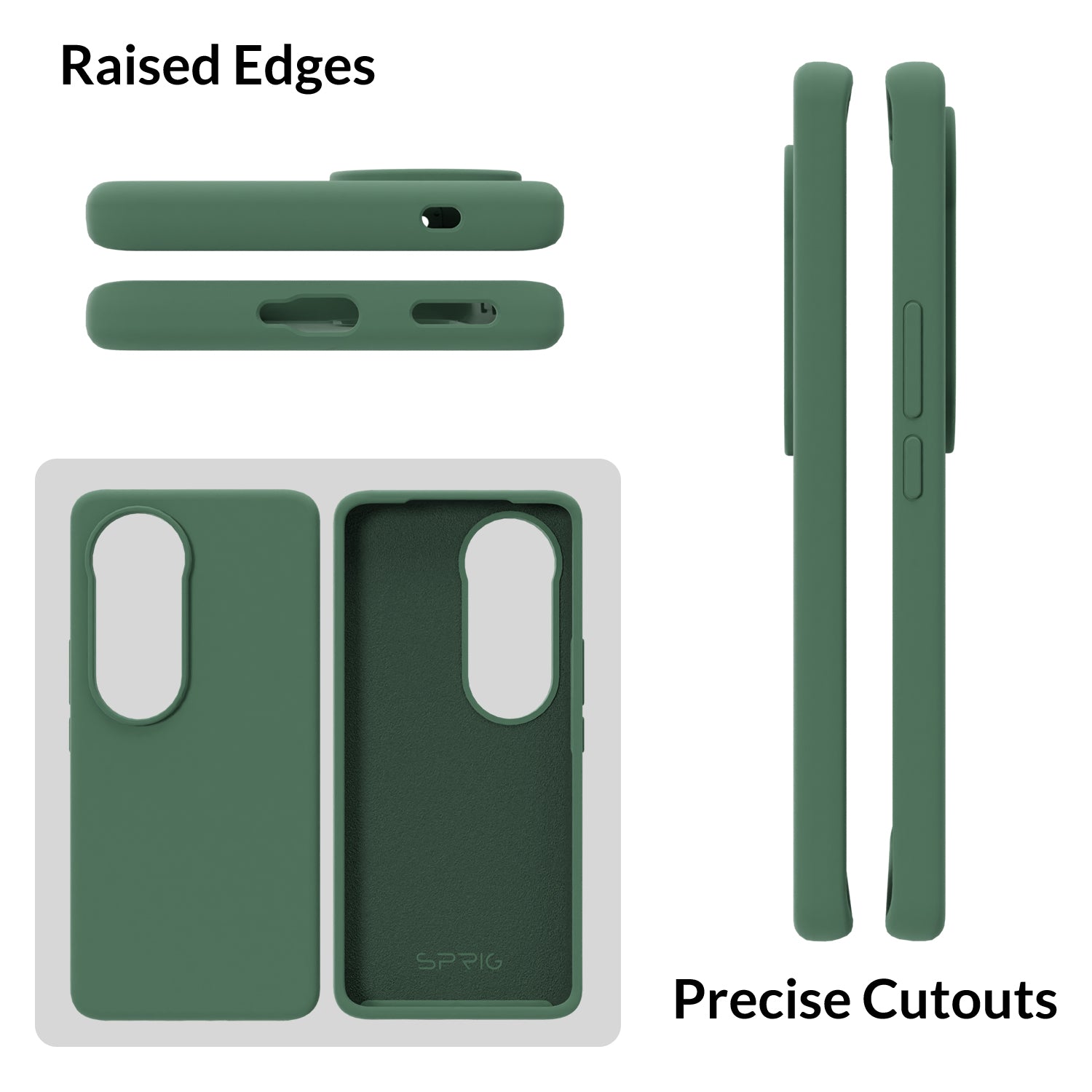 Liquid Silicone-Forest Green