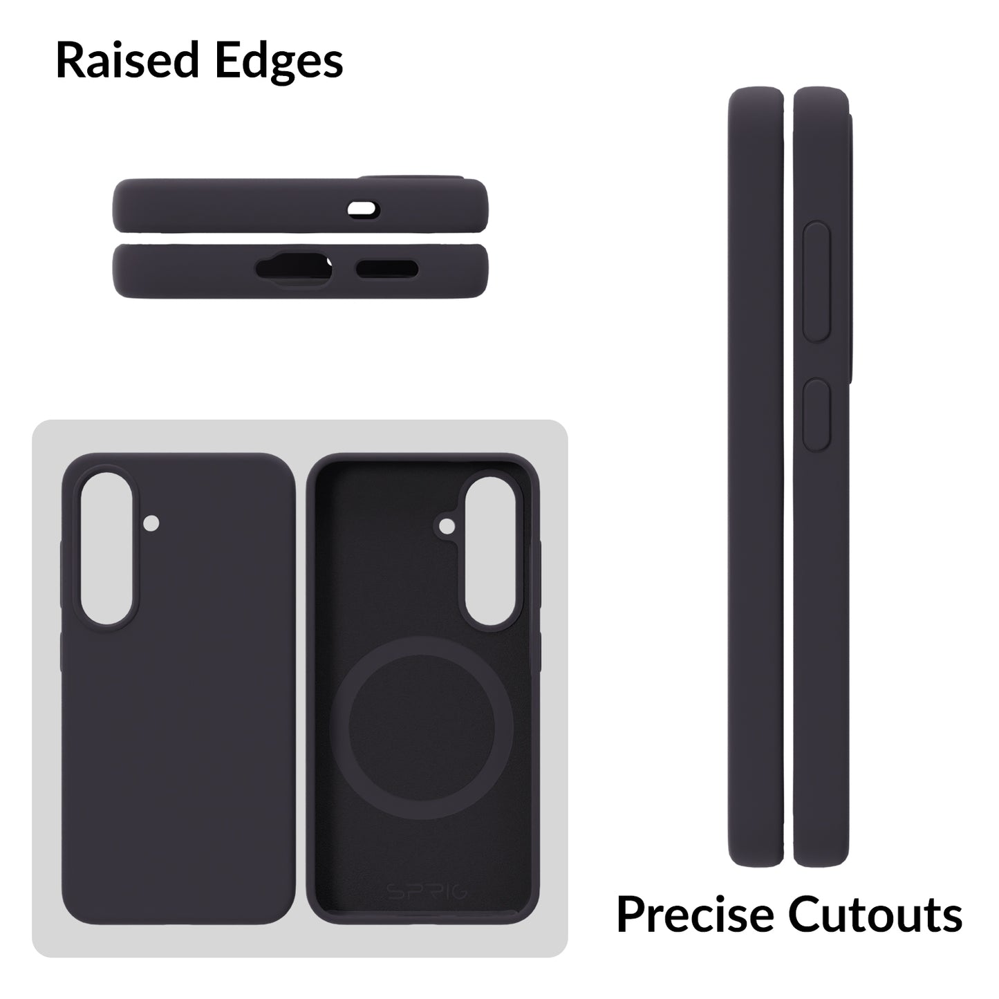 SilkMag (Liquid Silicon Magsafe)-Charcoal Grey