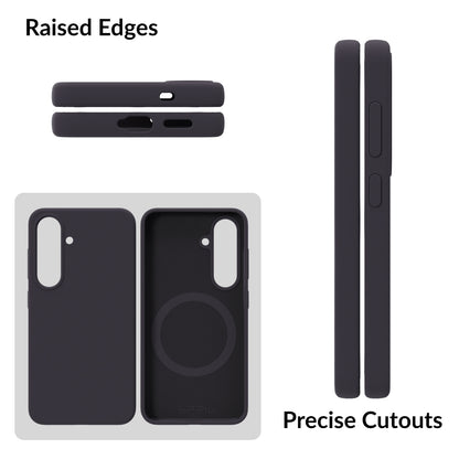 SilkMag (Liquid Silicon Magsafe)-Charcoal Grey