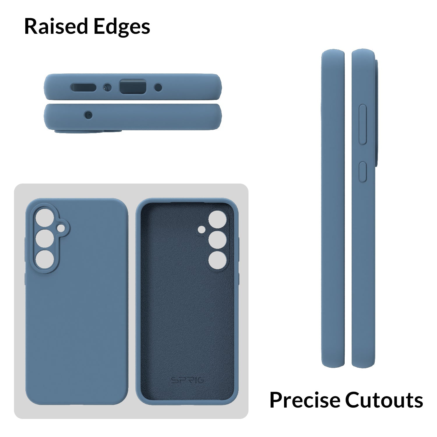 Liquid Silicone-Denim Blue