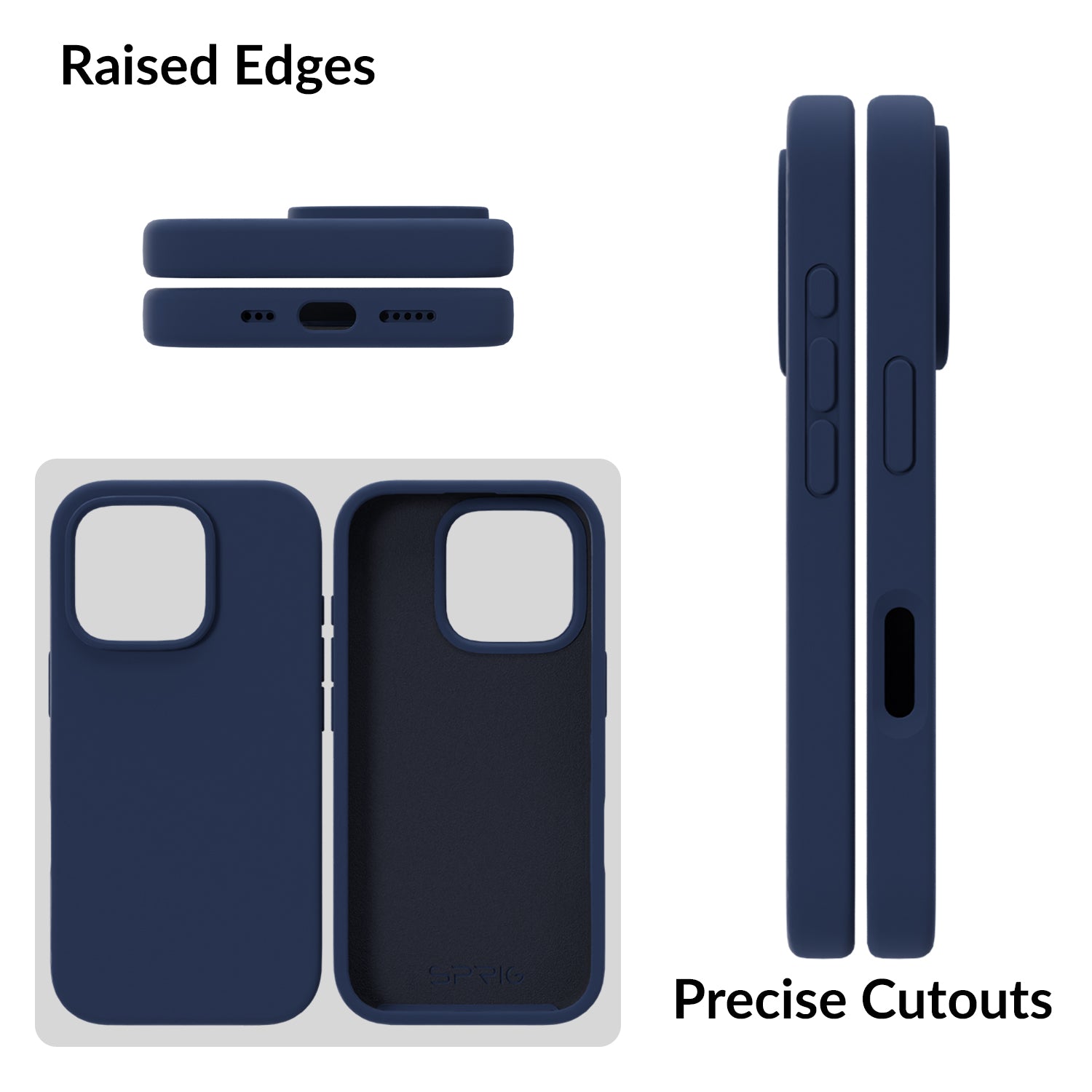 SilkMag (Liquid Silicone Magsafe)-Deep Navy Blue