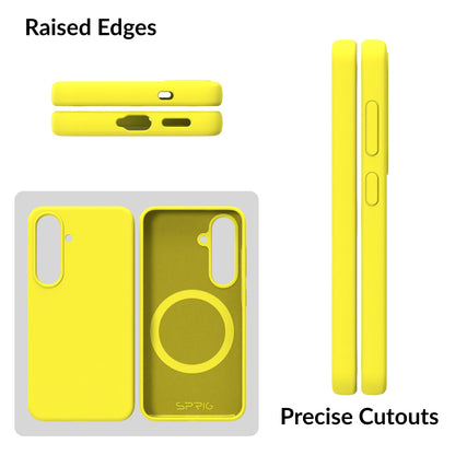 SilkMag (Liquid Silicon Magsafe)-Shining Yellow