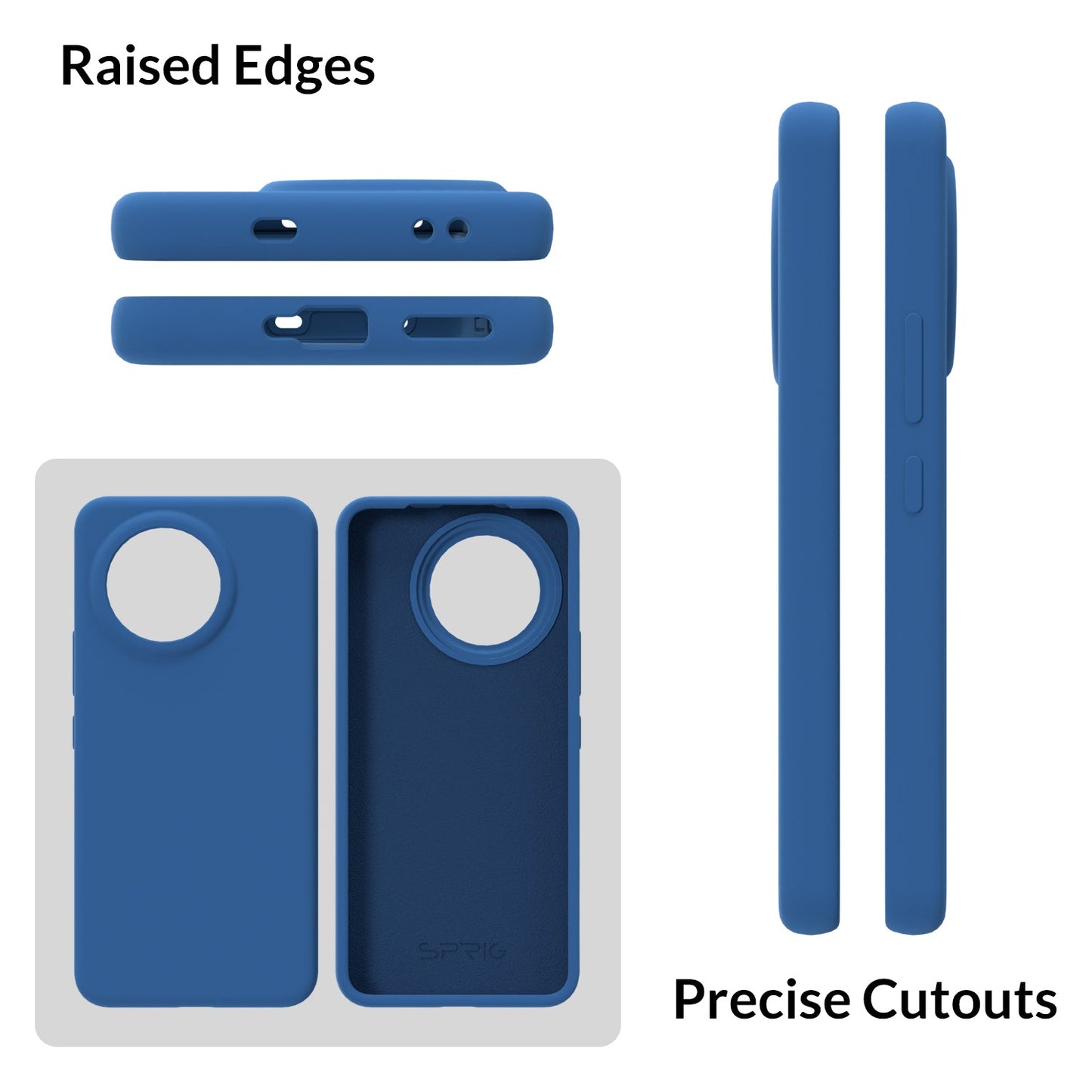 Liquid Silicone-Navy Blue