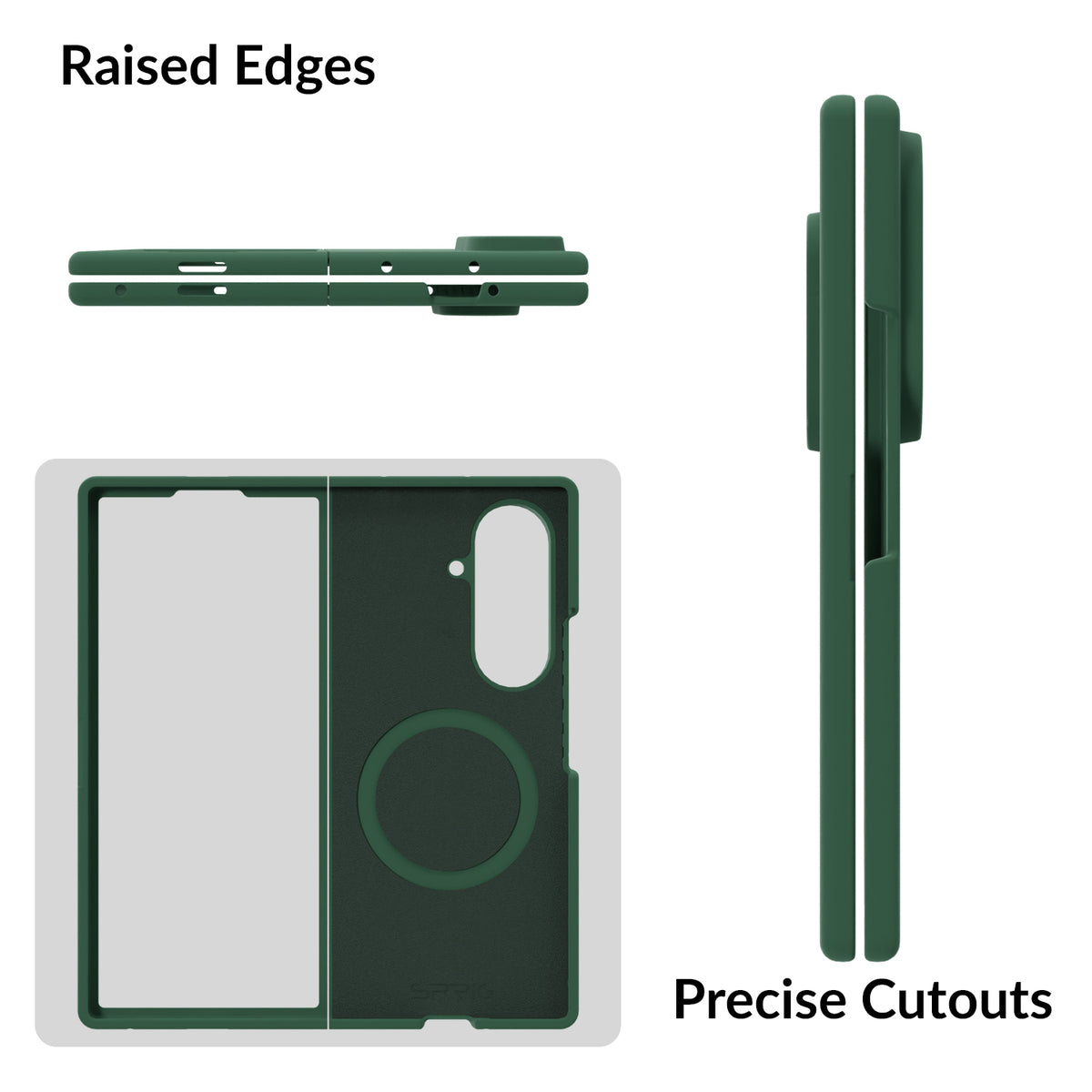 SilkMag (Liquid Silicone Magsafe)-Green
