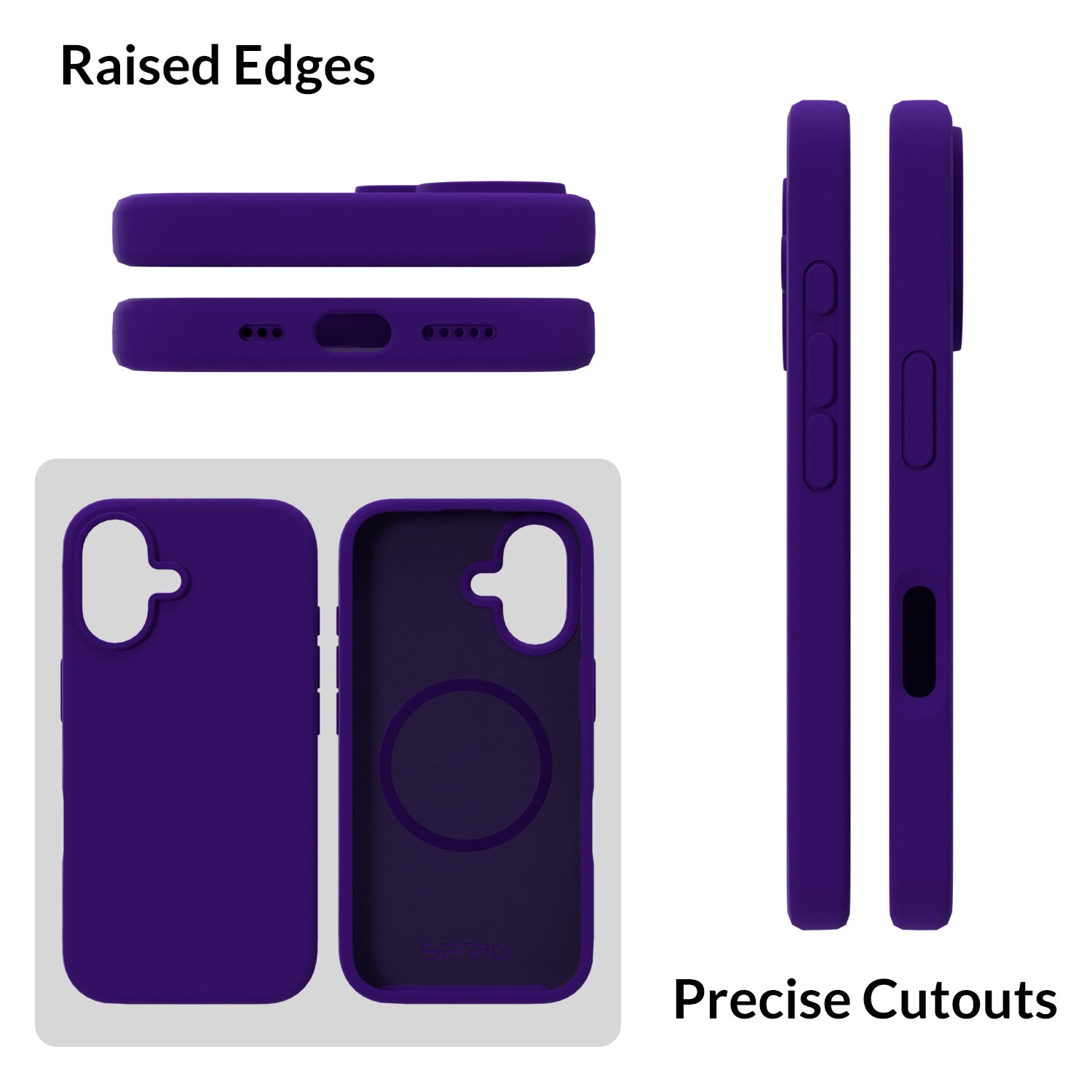 Liquid Silicone Magsafe-Dark Violet