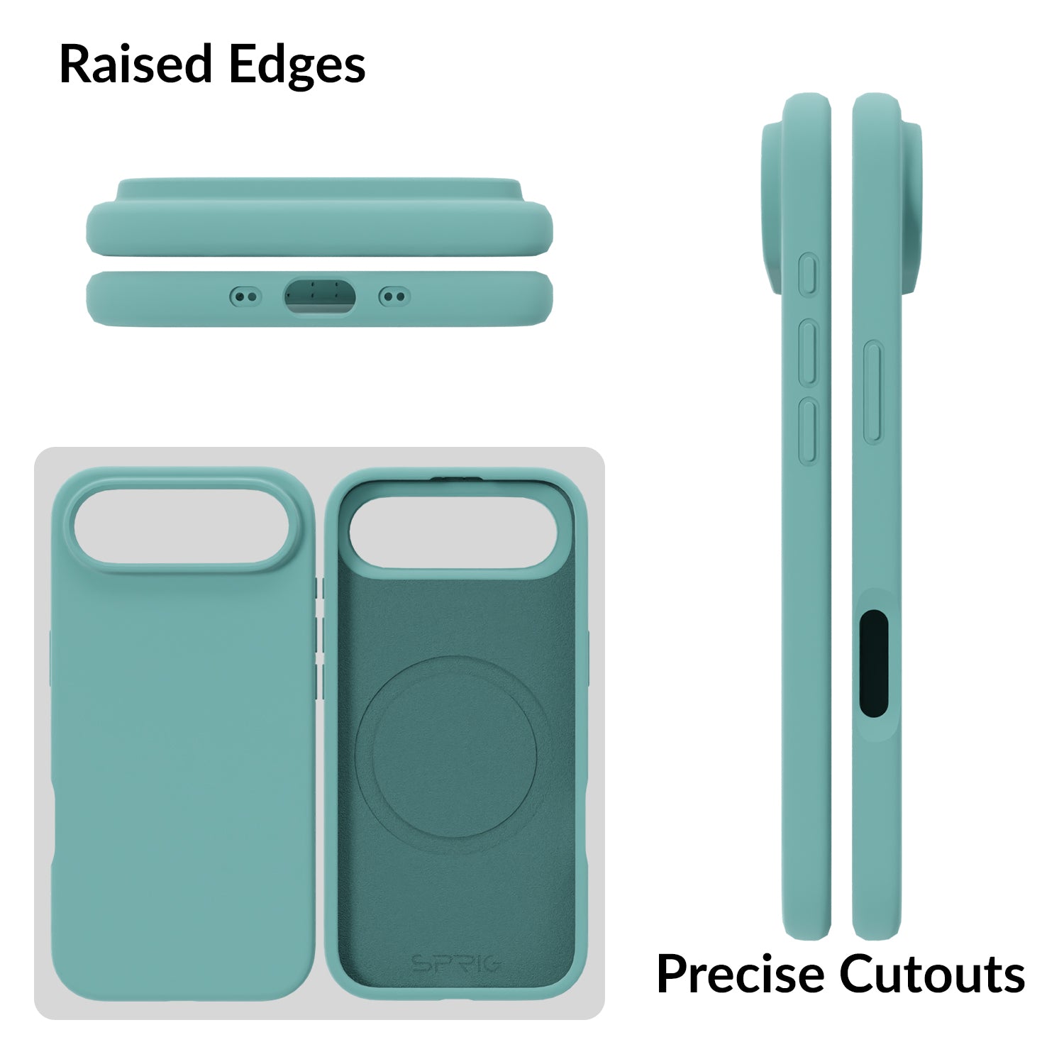 SilkMag (Liquid Silicone Magsafe)-Ice Blue