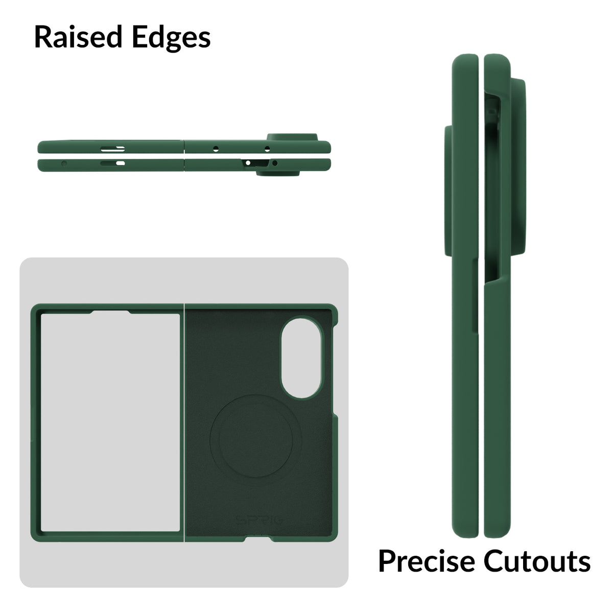 SilkMag (Liquid Silicone Magsafe)-Green