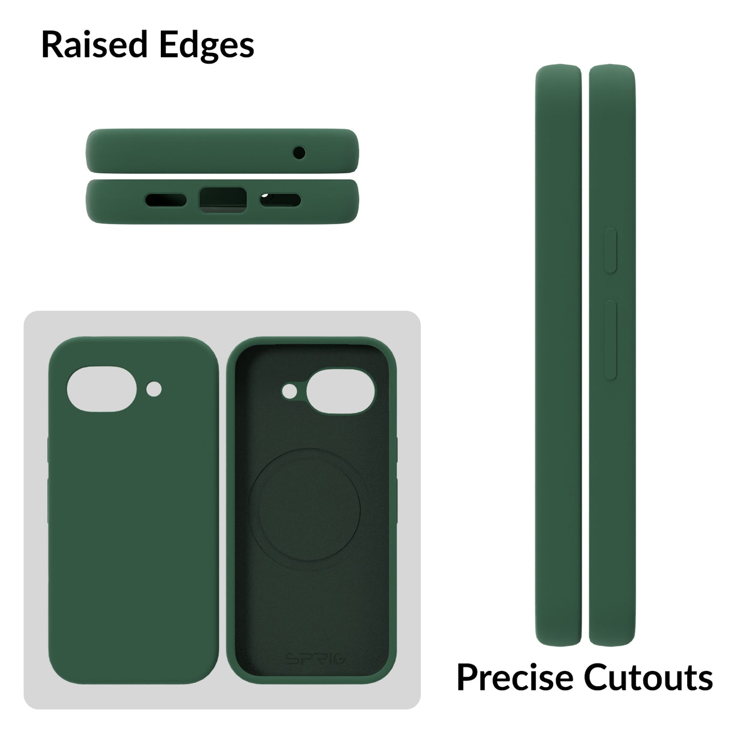 SilkTone (Liquid Silicone Magsafe)-Green