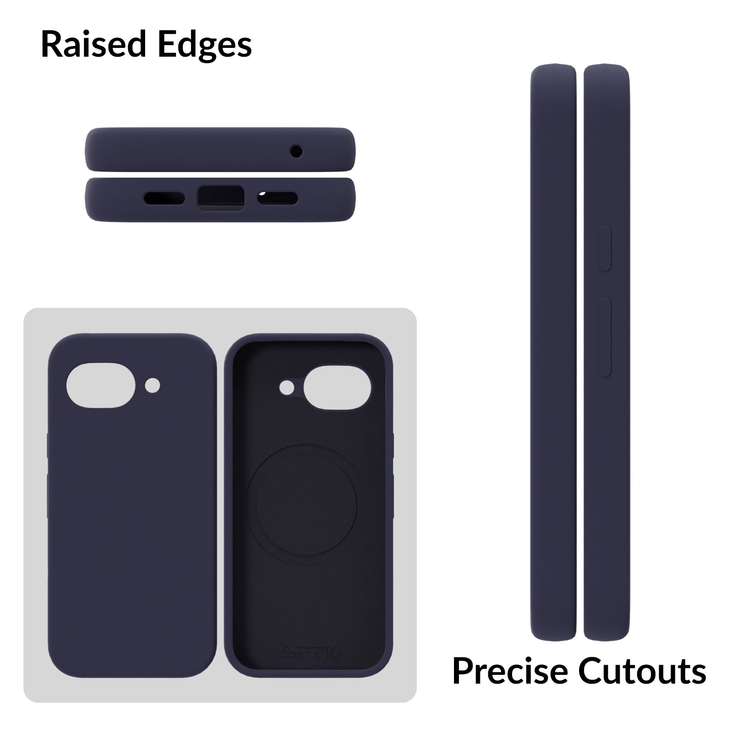 SilkTone (Liquid Silicone Magsafe)-Midnight Blue