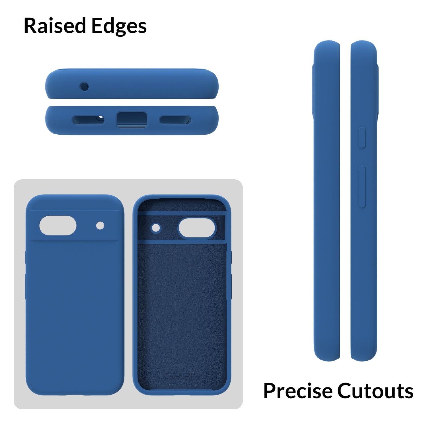 Liquid Silicone-Navy Blue