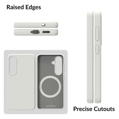 SilkMag (Liquid Silicon Magsafe)-Light Grey