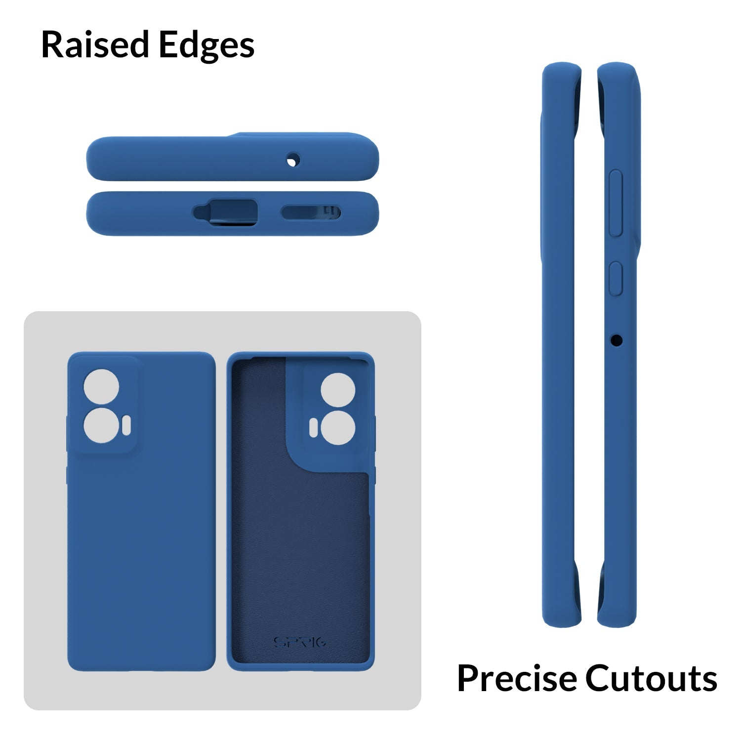 Liquid Silicone-Navy Blue