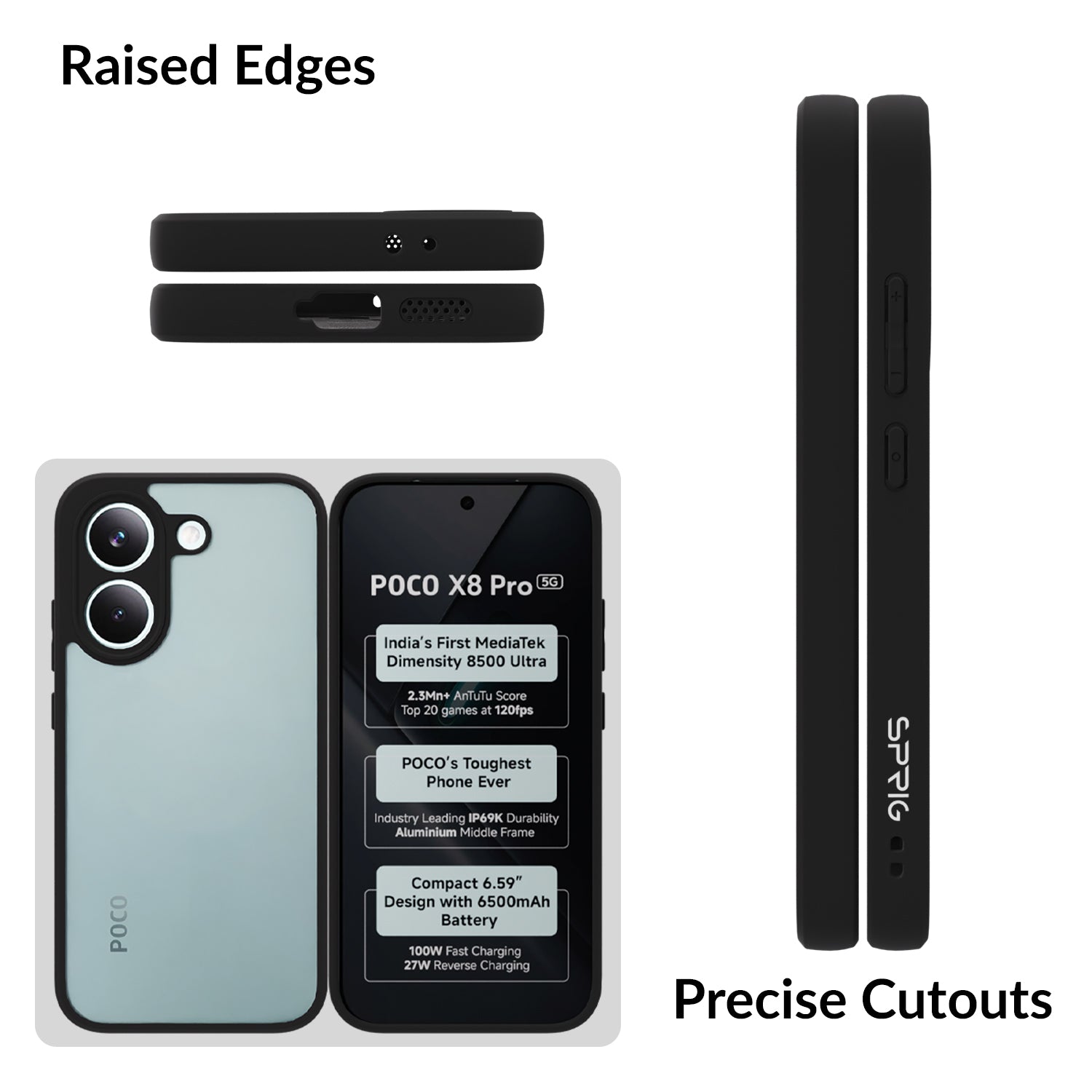 EdgeTone (TPU PC)-Black