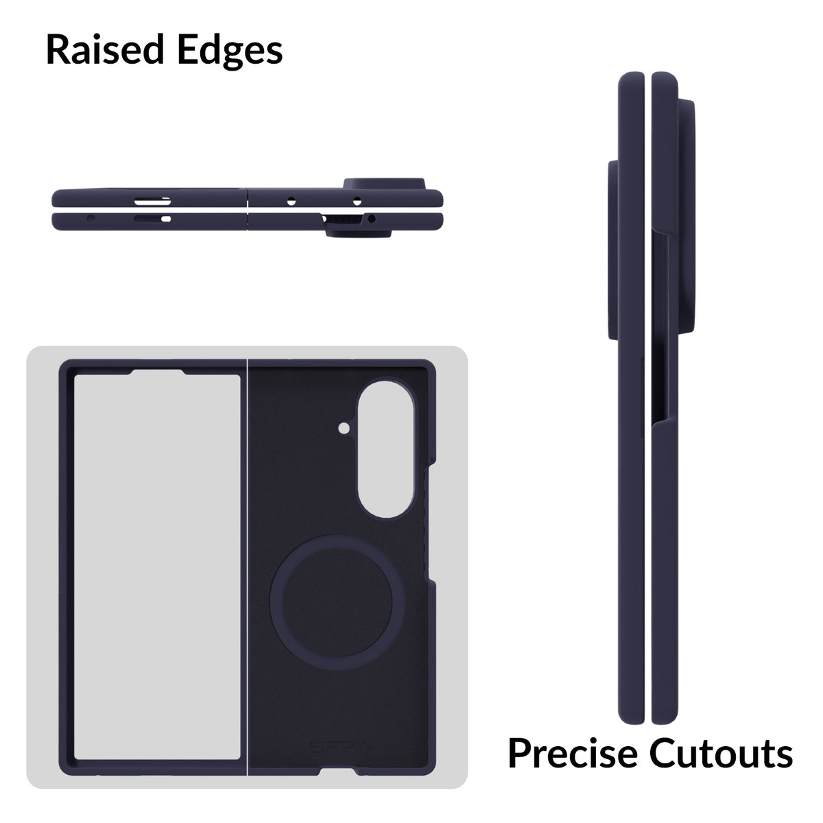 SilkMag (Liquid Silicone Magsafe)-Midnight Blue