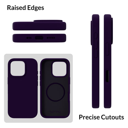 Liquid Silicone Magsafe-Dark Purple