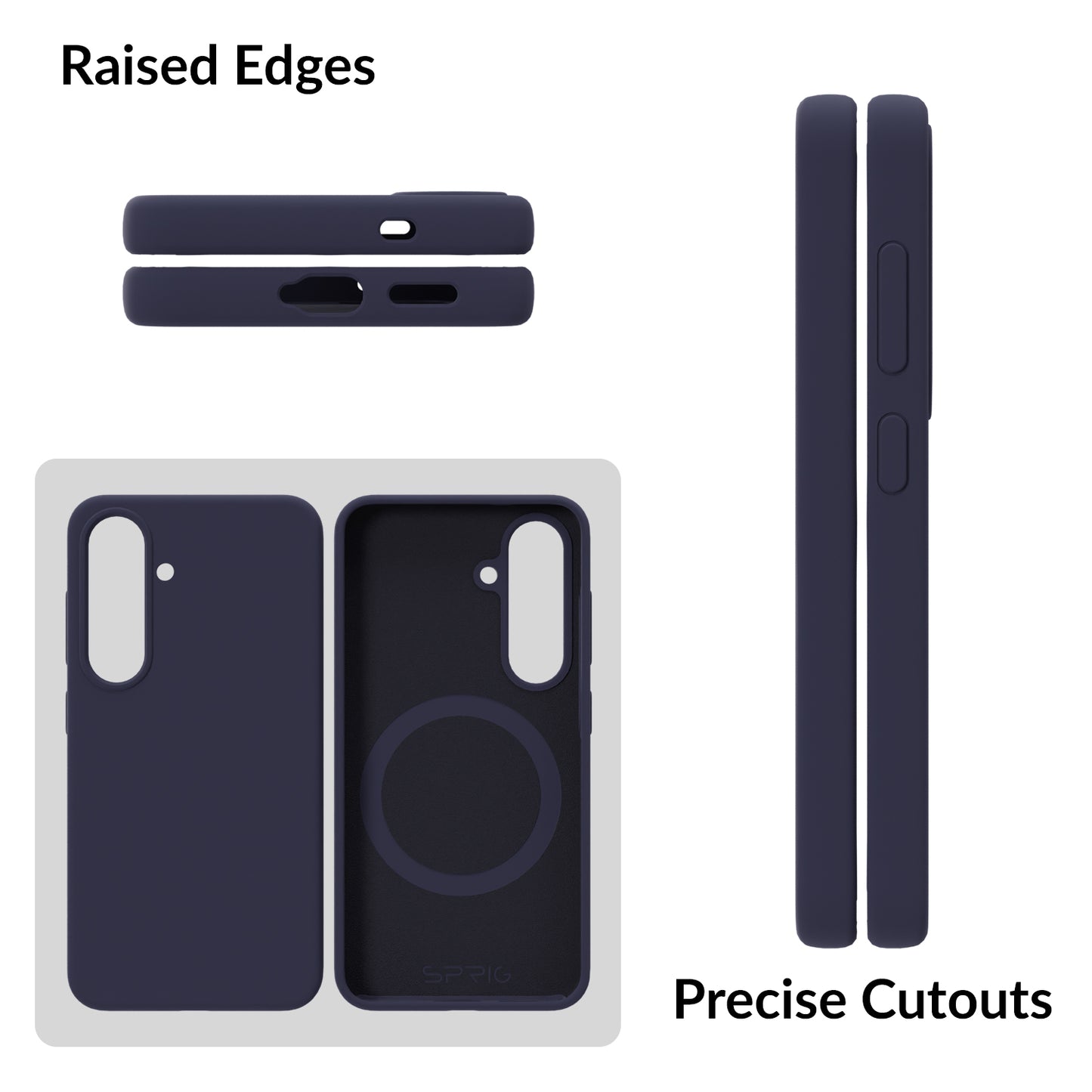 SilkMag (Liquid Silicon Magsafe)-Midnight Blue