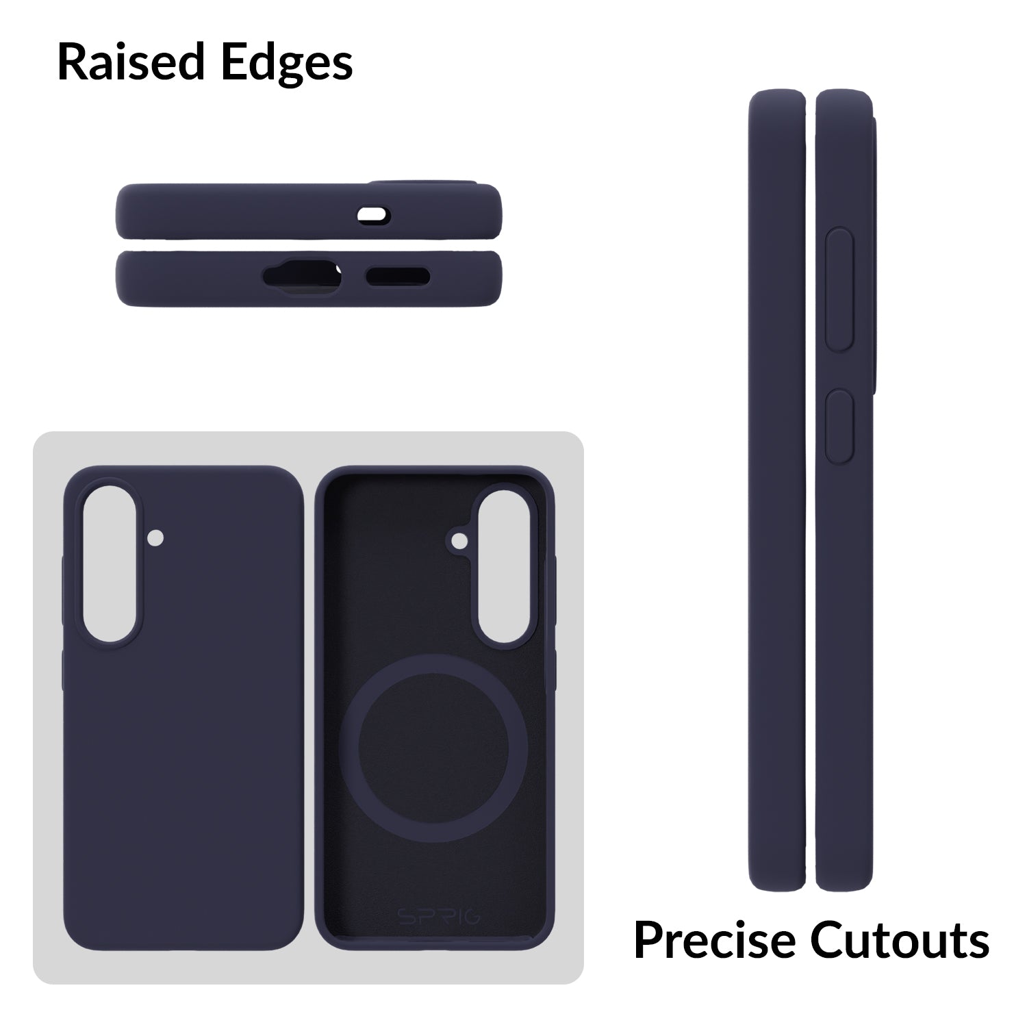 SilkMag (Liquid Silicon Magsafe)-Midnight Blue