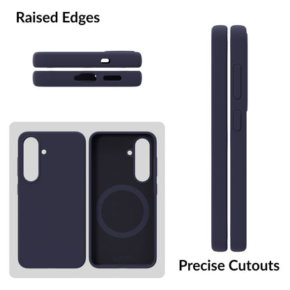 SilkMag (Liquid Silicon Magsafe)-Midnight Blue