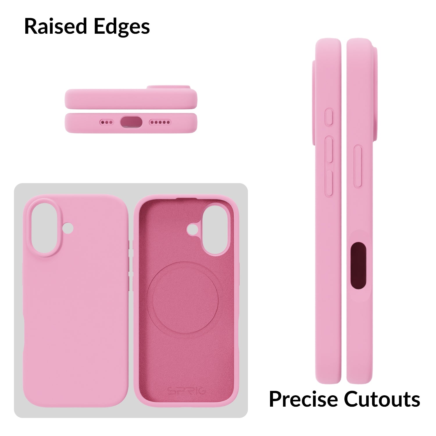 SilkMag (Liquid Silicone Magsafe)-Rose Pink