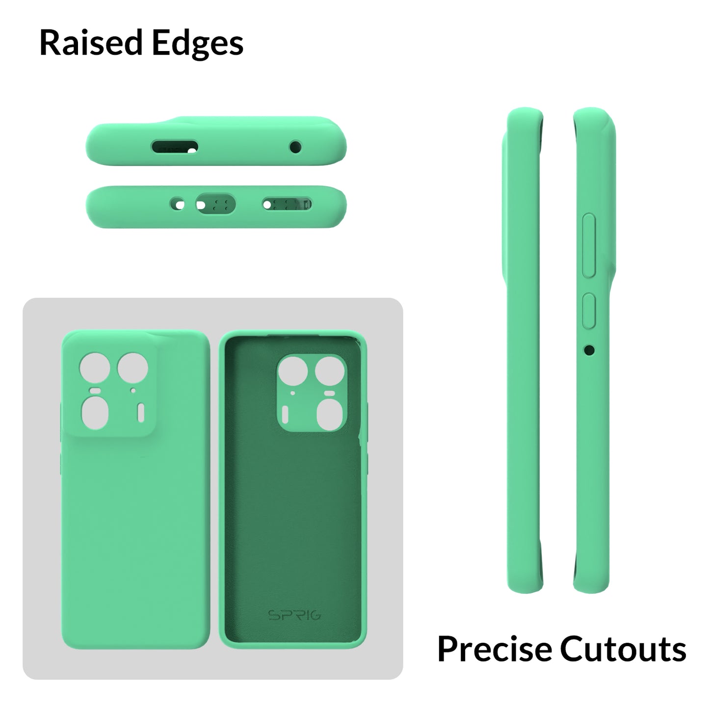 Liquid Silicone-Pastel Green