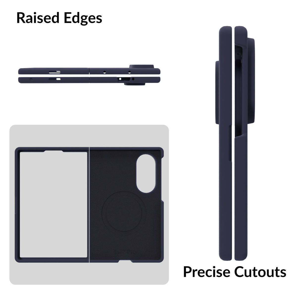 SilkMag (Liquid Silicone Magsafe)-Midnight Blue