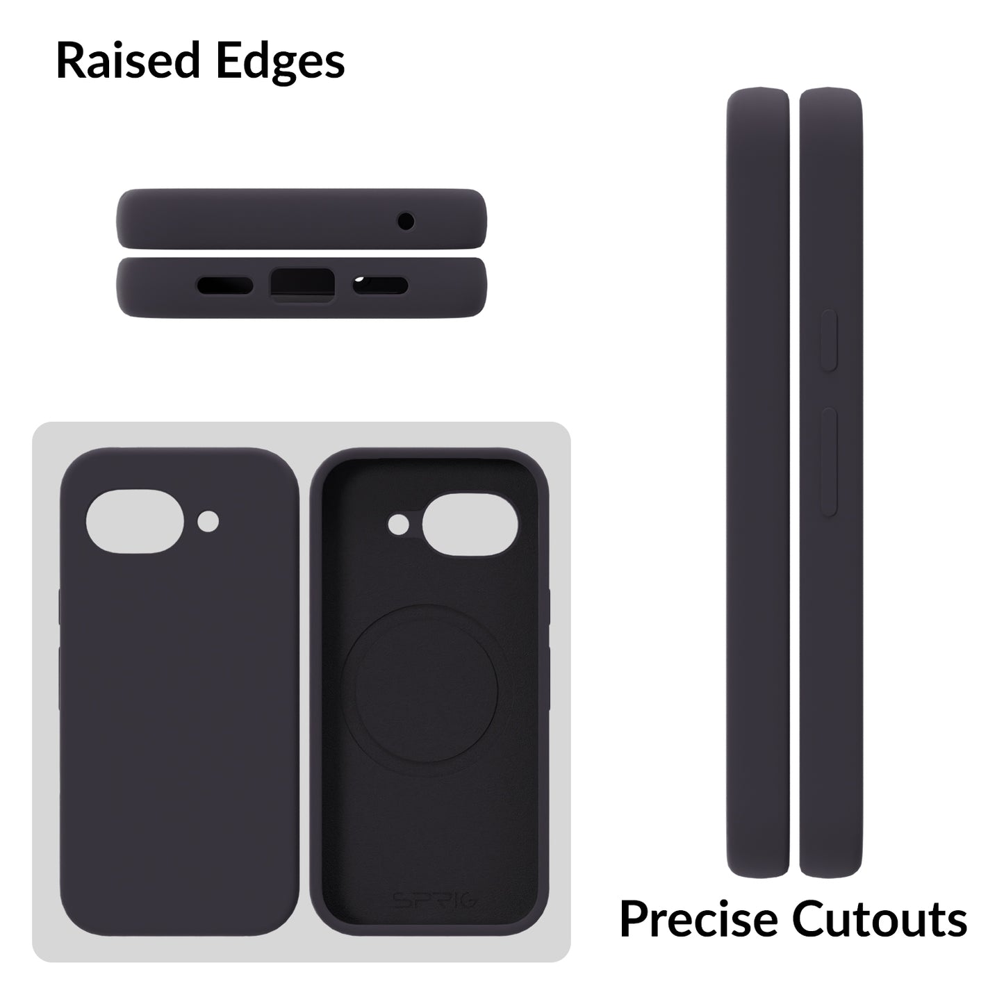 SilkTone (Liquid Silicone Magsafe)-Charcoal Grey