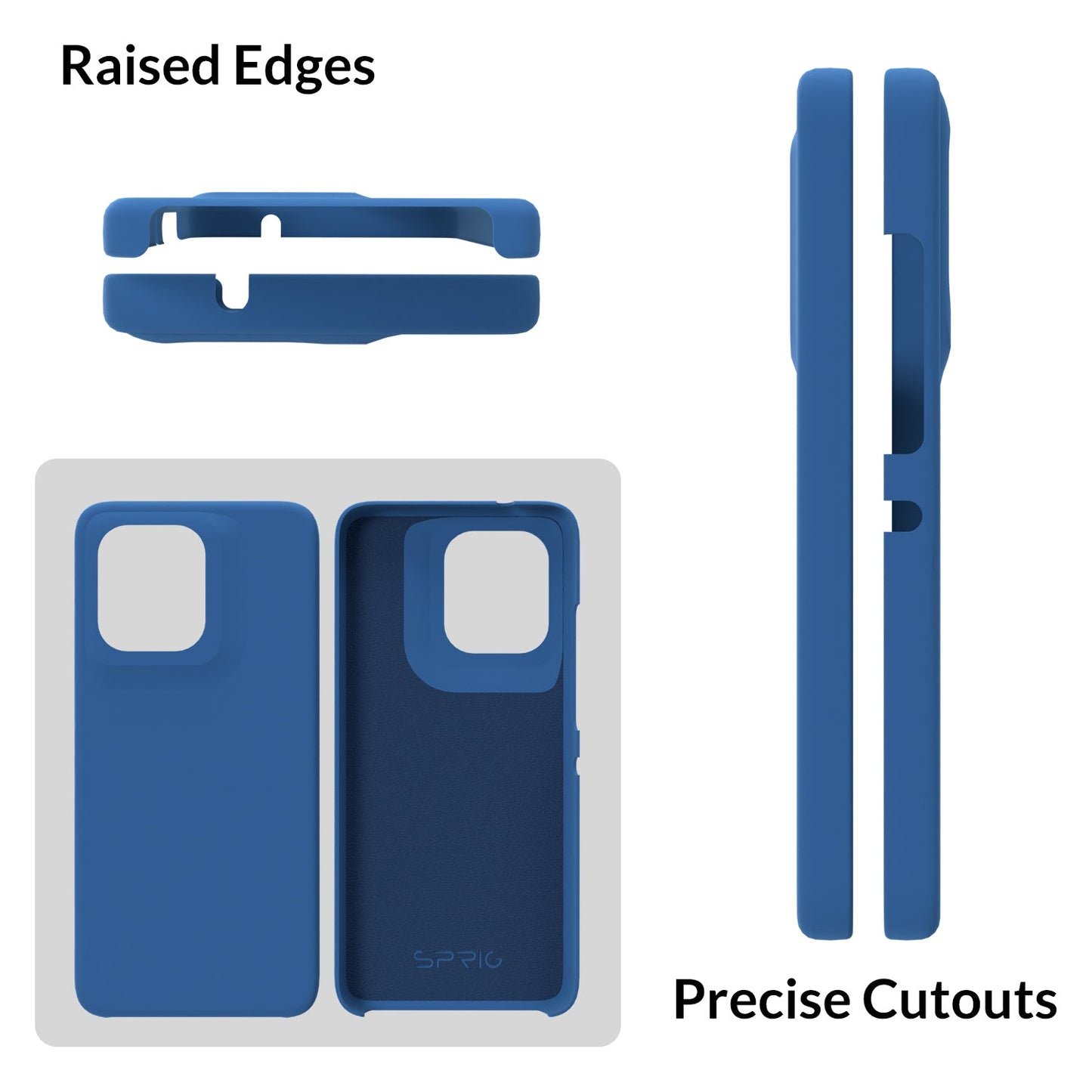 Liquid Silicone-Navy Blue