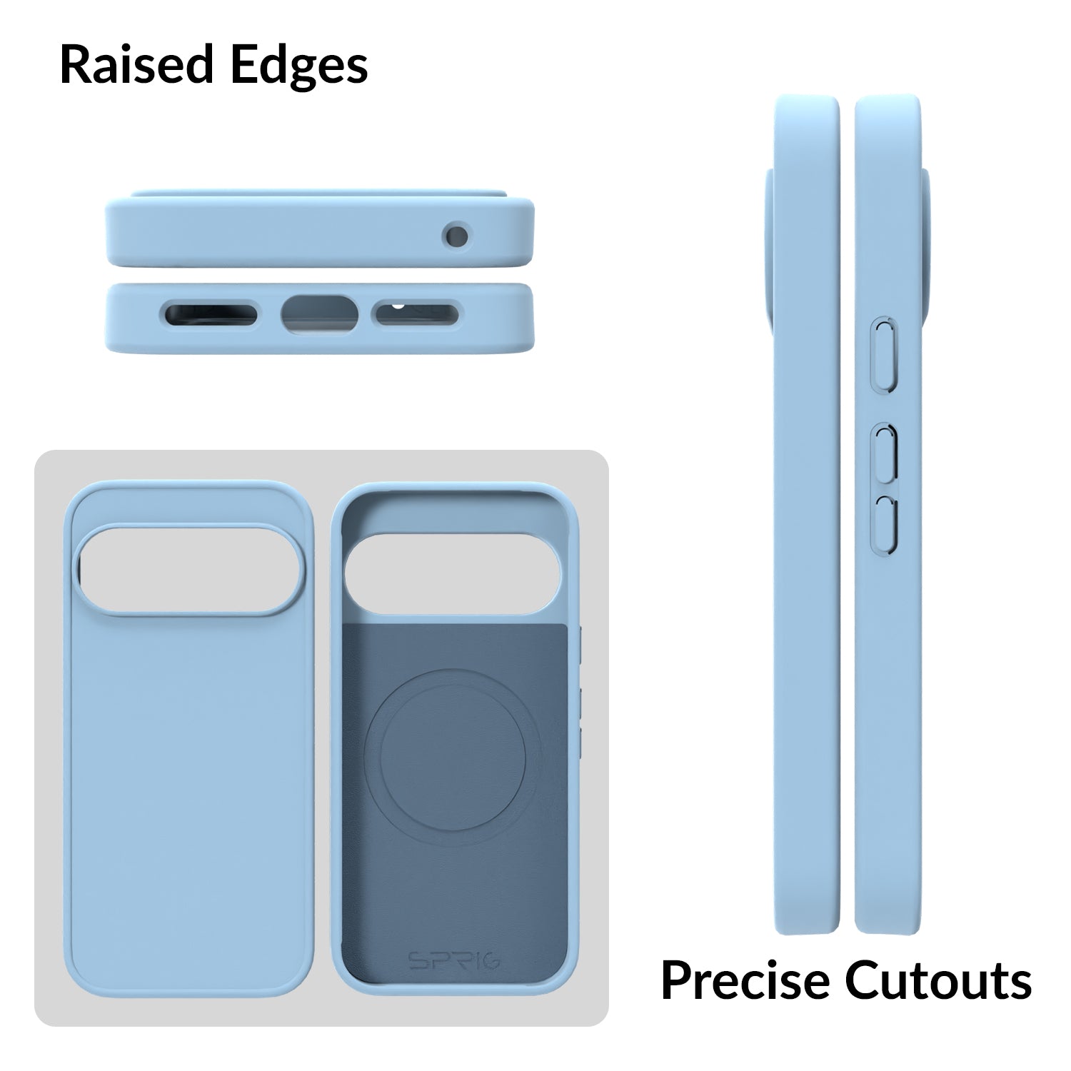 SilkMag (Liquid Silicone Magsafe)-Blue