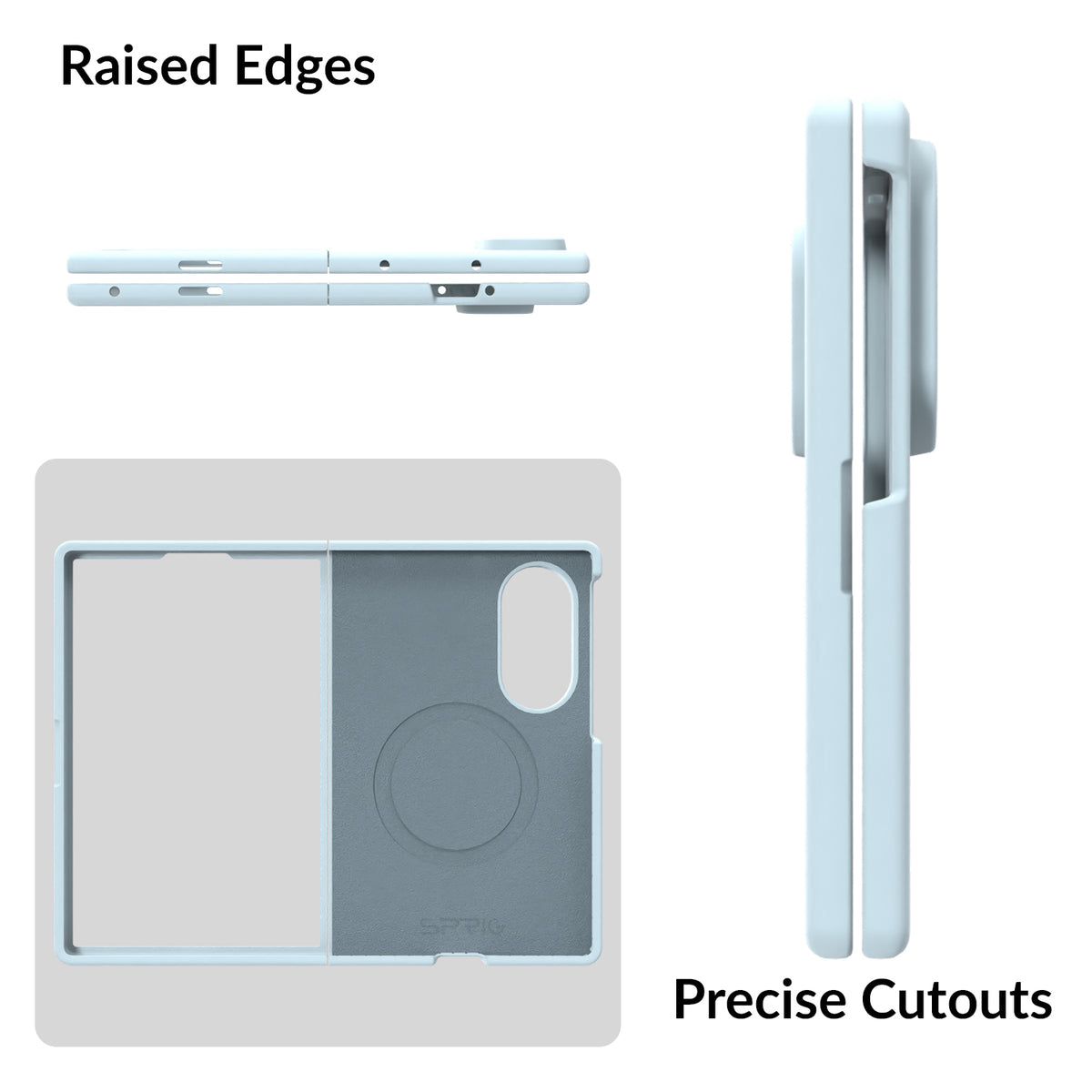 SilkMag (Liquid Silicone Magsafe)-Light Blue