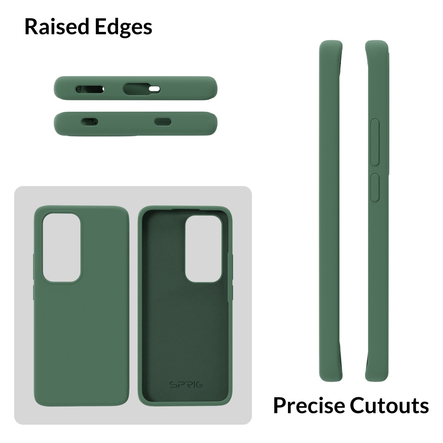 Liquid Silicone-Forest Green