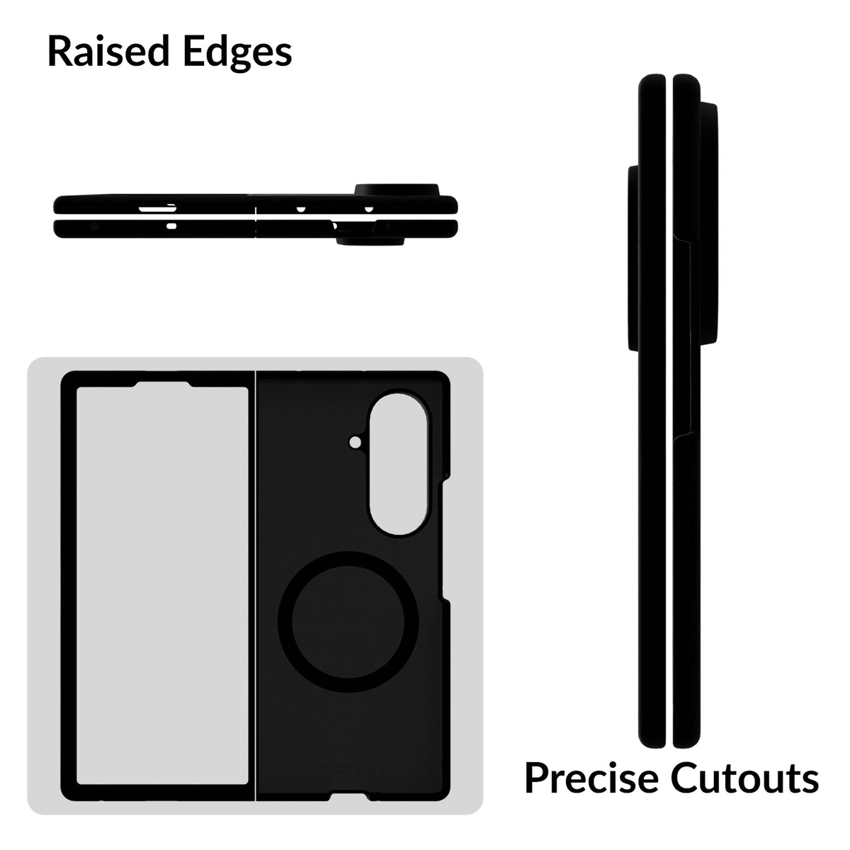 SilkMag (Liquid Silicone Magsafe)-Black