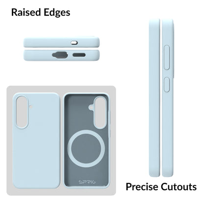SilkMag (Liquid Silicon Magsafe)-Light Blue
