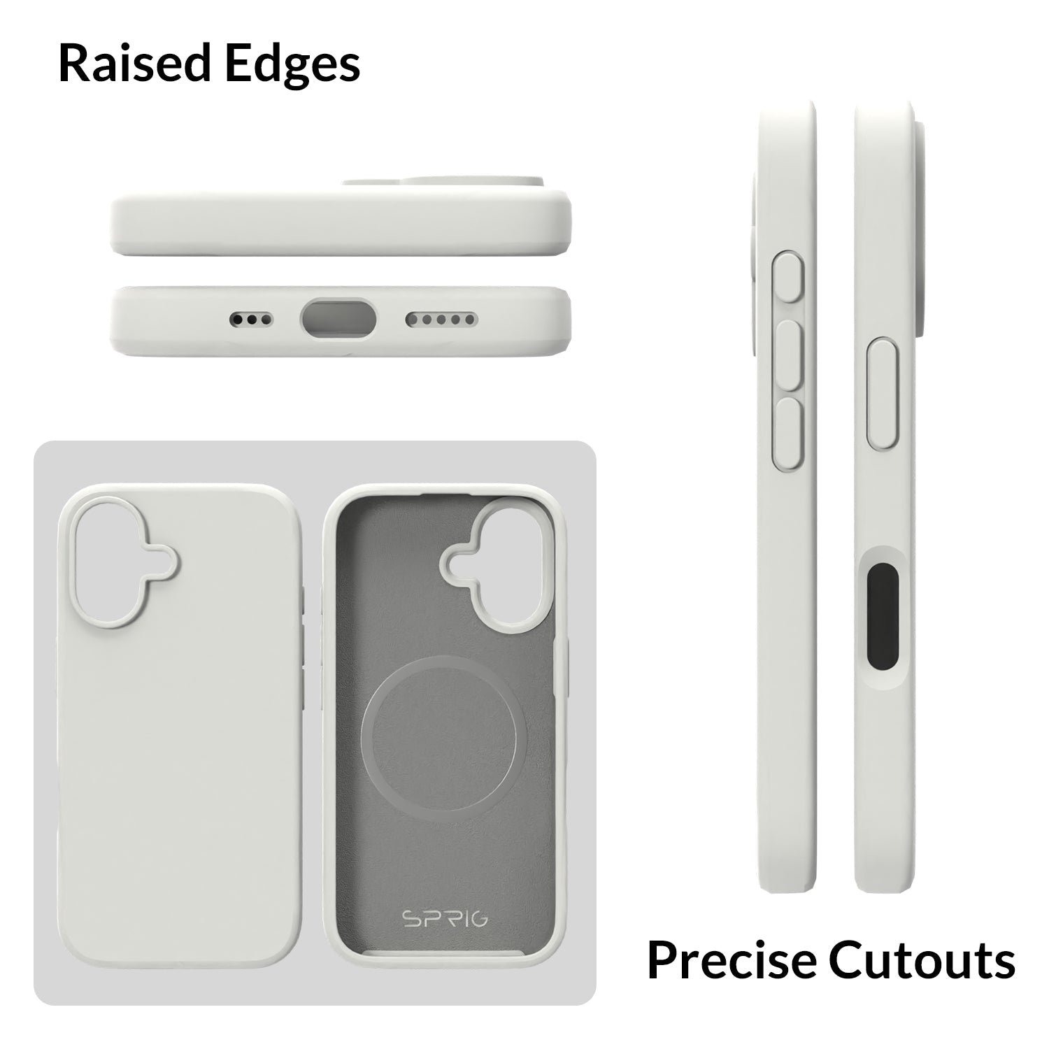 Liquid Silicone Magsafe-Light Grey